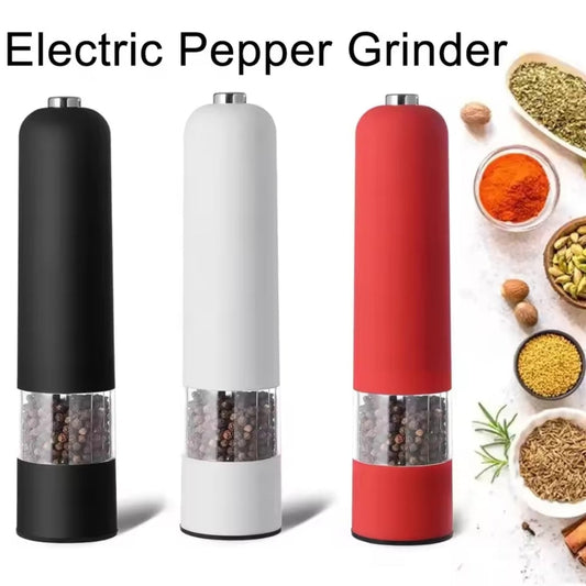 “Premium Electric Pepper & Spice Grinder – Fast, Easy & Mess-Free”