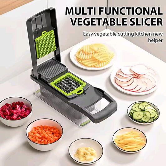 Multi-Functional Vegetable Slicer & Chopper – Fast & Easy Kitchen Tool